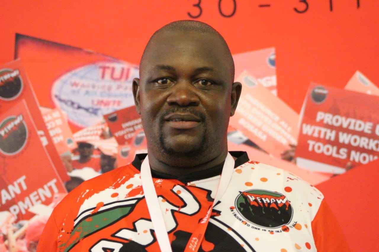 Kennedy Phalanndwa Regional Secretary - Cde Silas Rangolo.